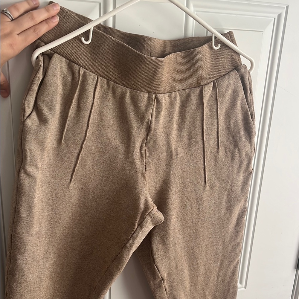 Varley Tan Jogger Pants